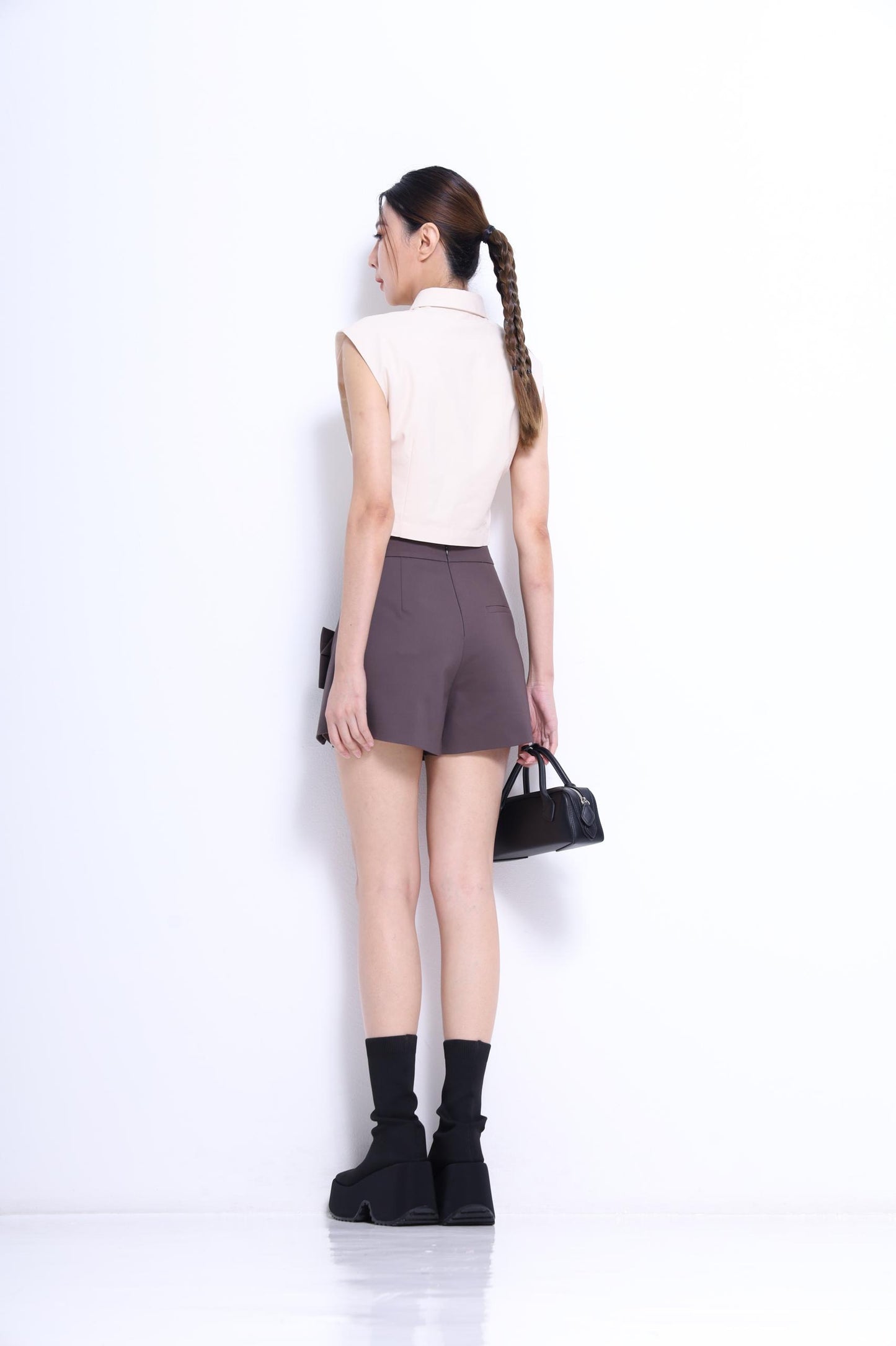 Sera Ribbon Tailored Skorts