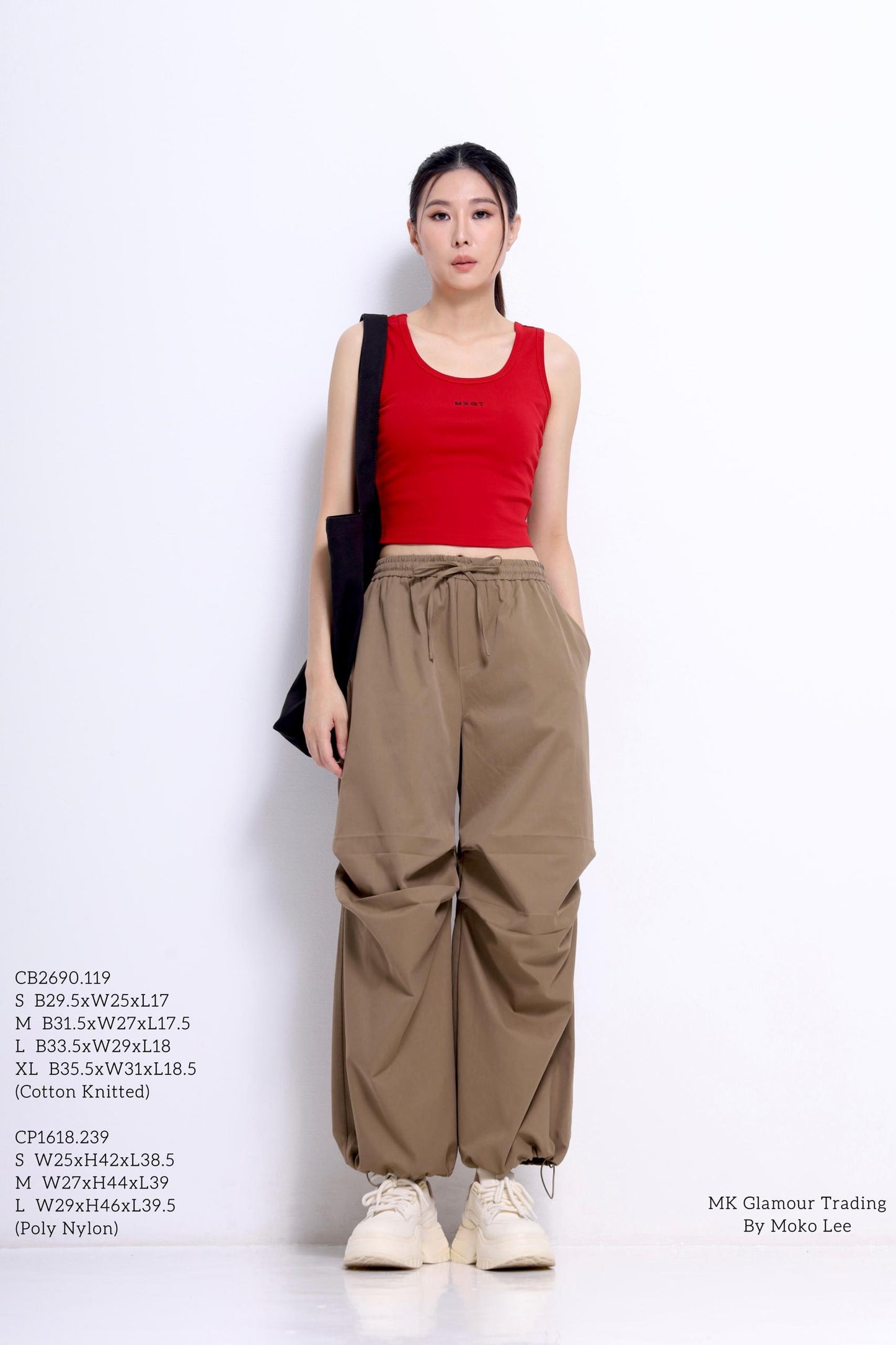 Omo Pleated Cargo Pants