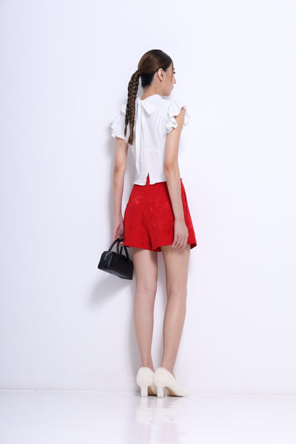 Venus Ruffle Chiffon Blouse