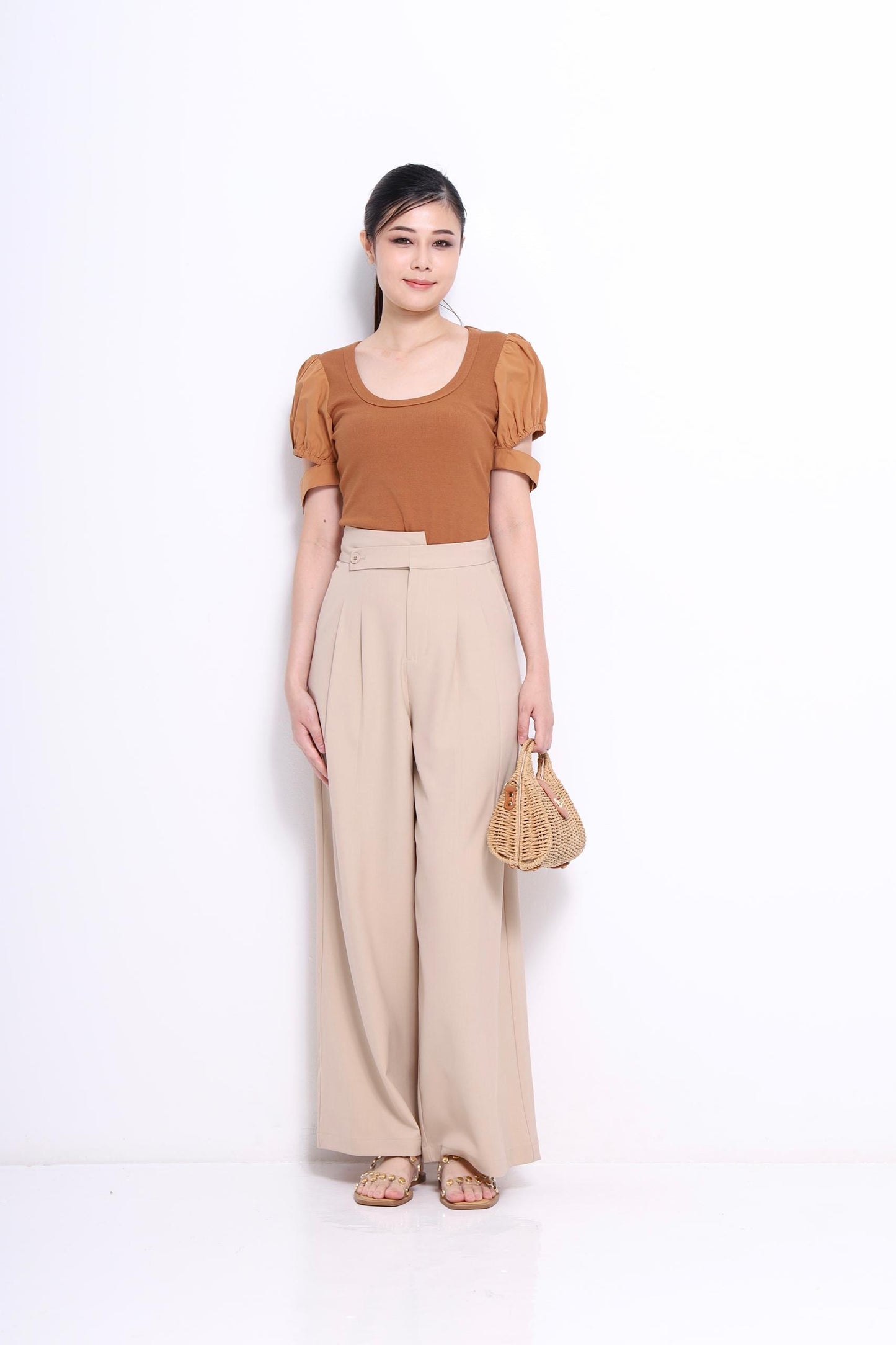 Marianne Tailored Straight Leg Pants