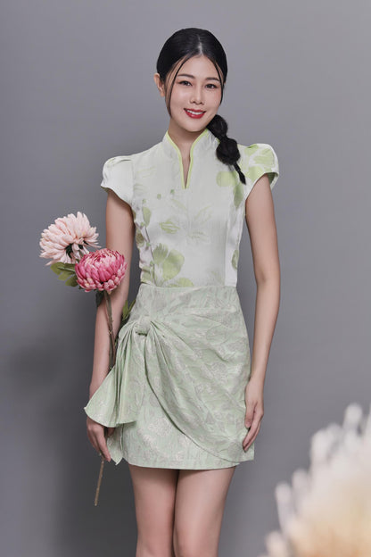 Yi Mei A-line Qipao Dress