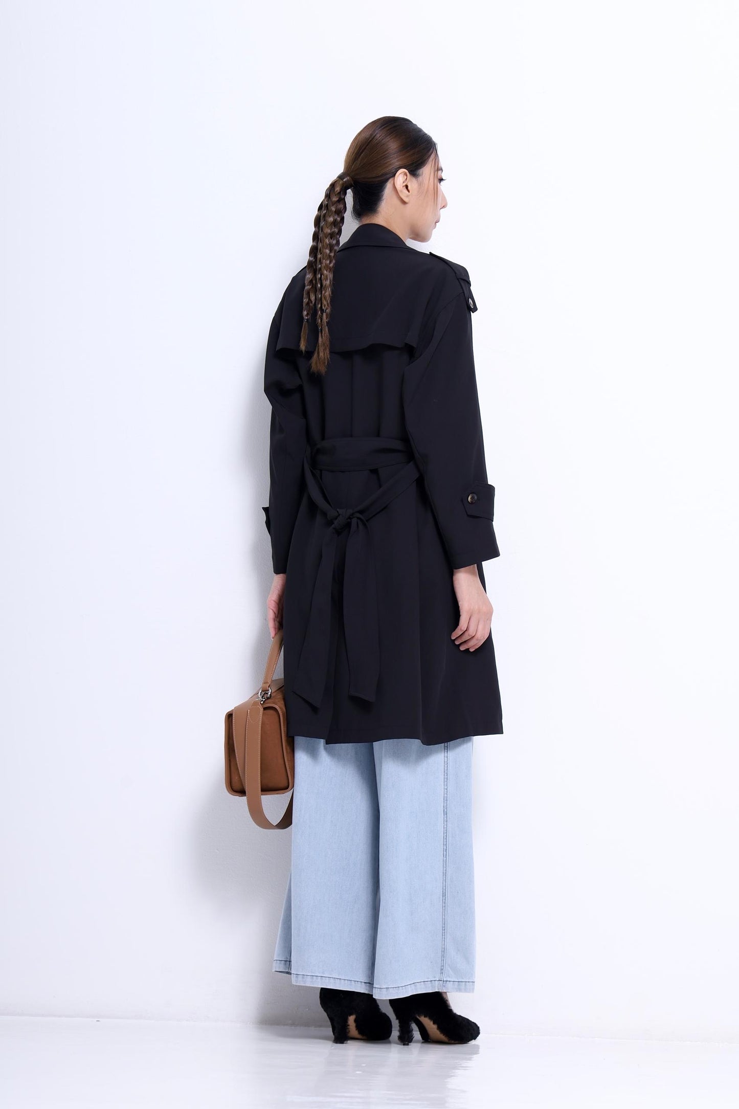 Naomi Light Midi Trench Jacket