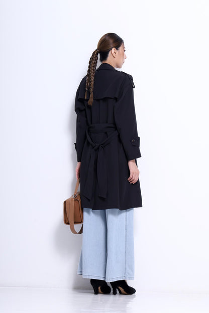 Naomi Light Midi Trench Jacket