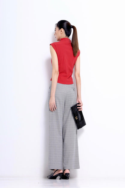 Juanita Asymmetrical Button Down Shirt