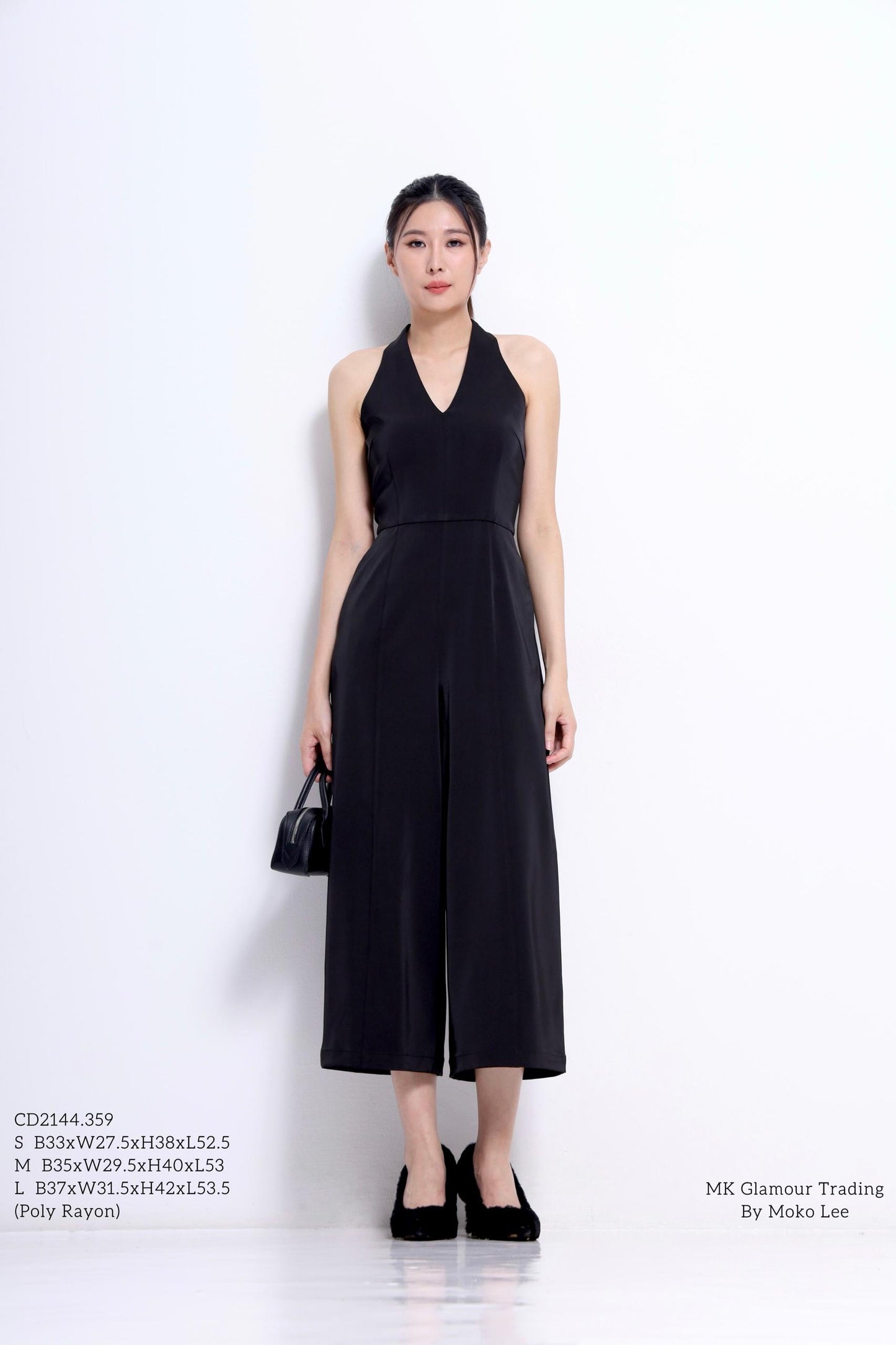 Vina V-Neck Jumpsuit