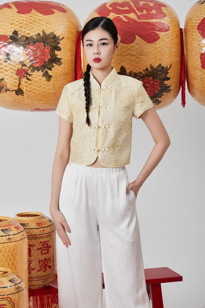 Ran Orient Qipao Top