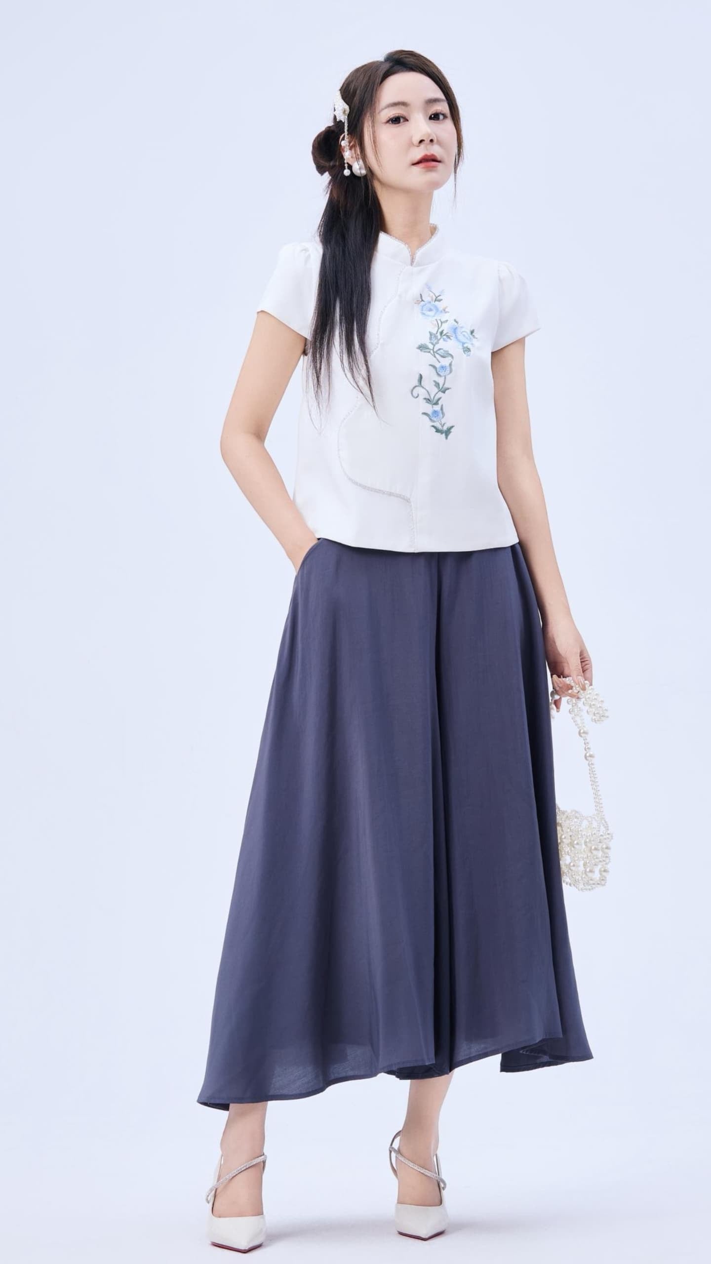 Ziri Tencel Wide Legged Culottes