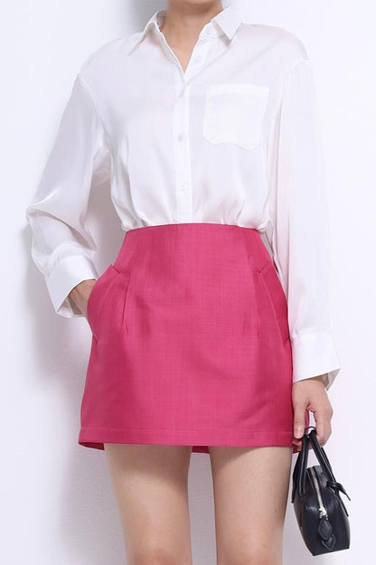 Venetia A-line Mini Skirt