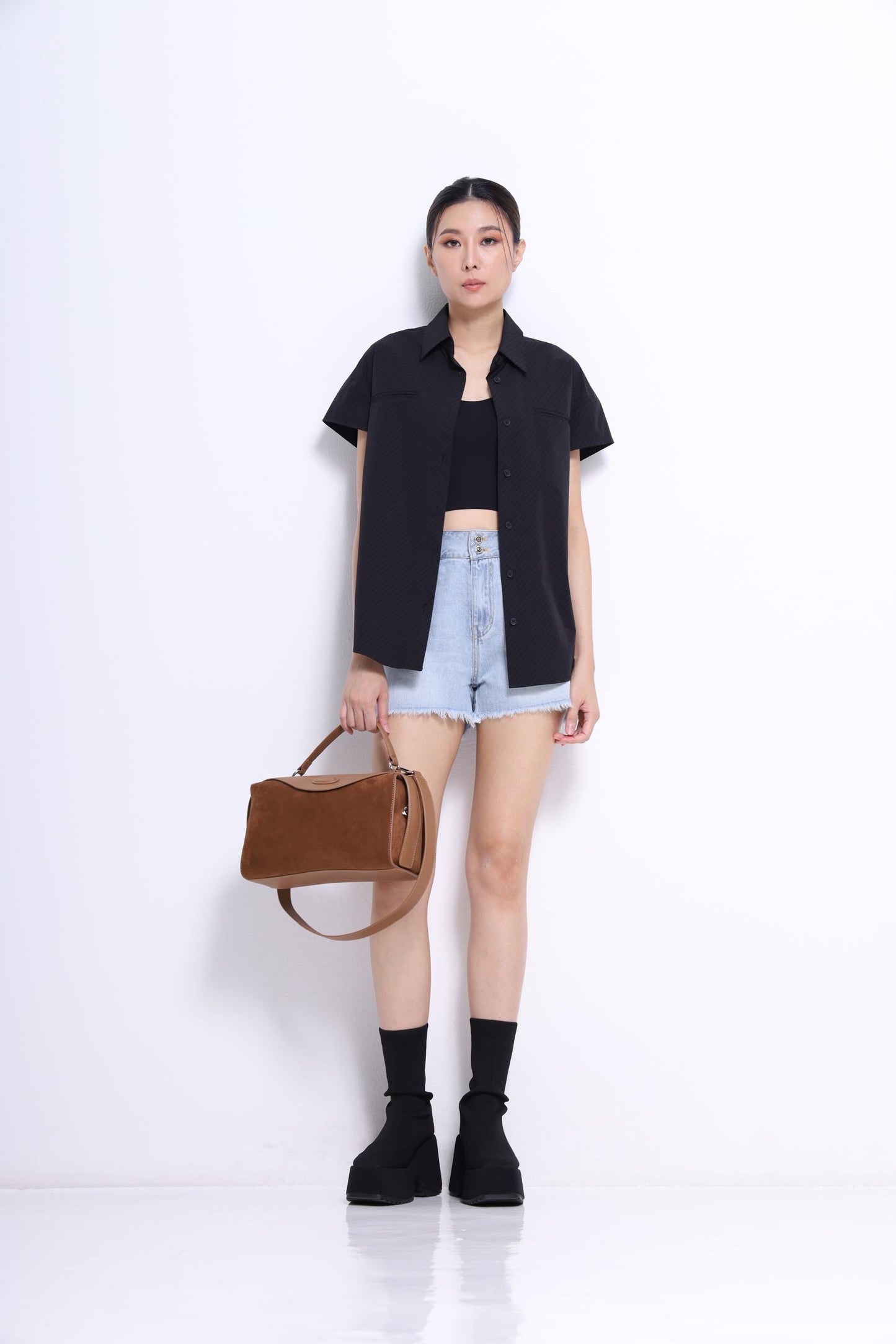 Riya Oversized Shirt with Pockets