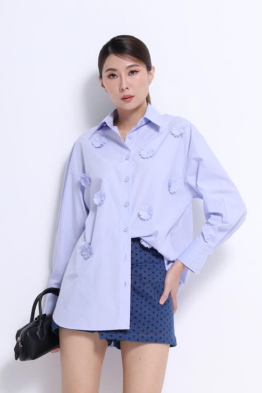 Carolina Denim Big Bow Skort