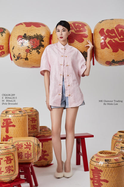 Zhao Orient Oversized Top