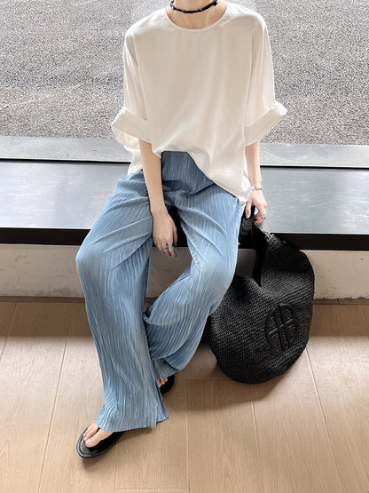 Hoo Oversized Satin Top