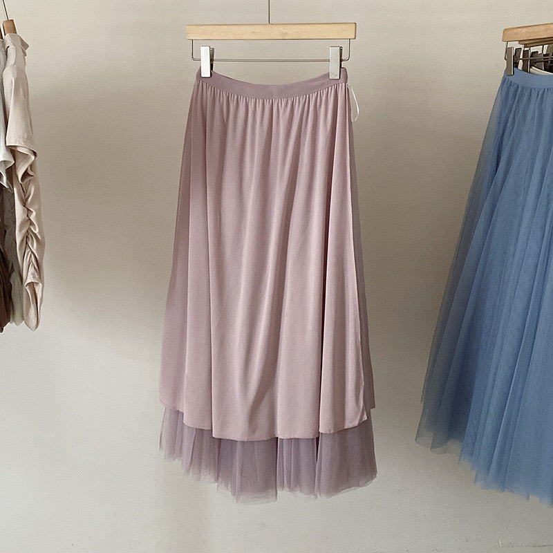 Preorder Amy Flowy Tulle Skirt