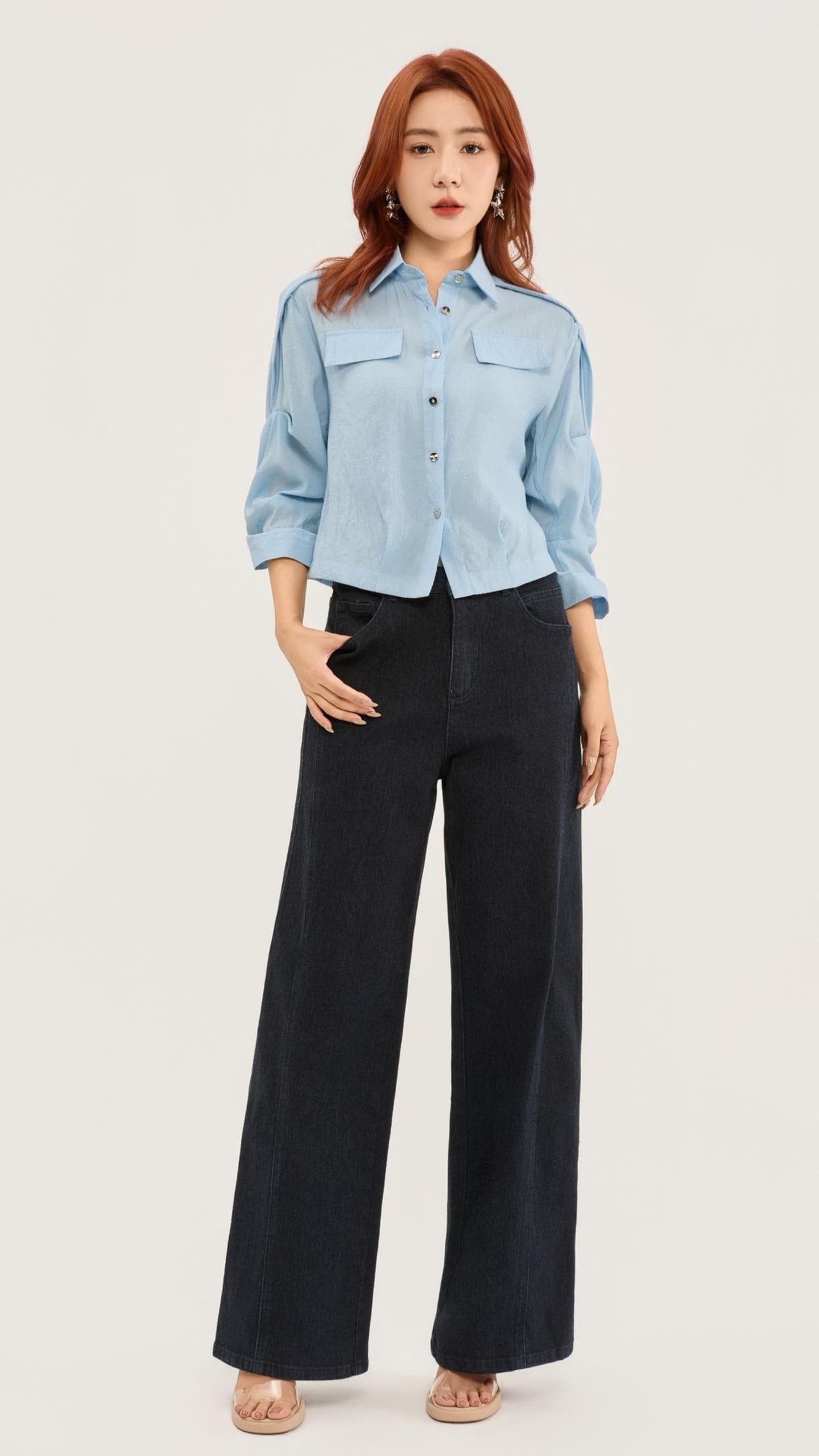 Ziri Straight Legged Denim Jeans