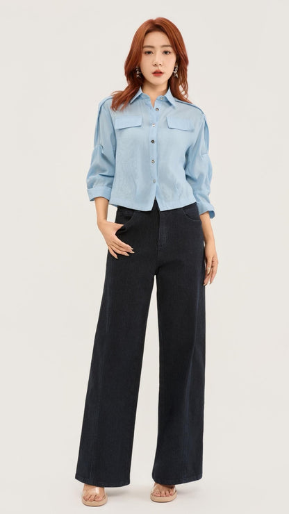 Ziri Straight Legged Denim Jeans