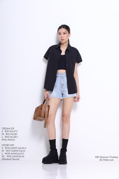 Riya Oversized Shirt with Pockets