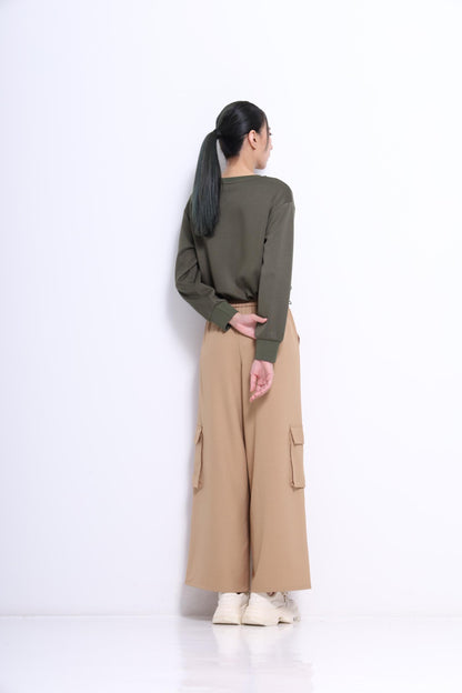 Misa Relaxed Drawstring Sweater