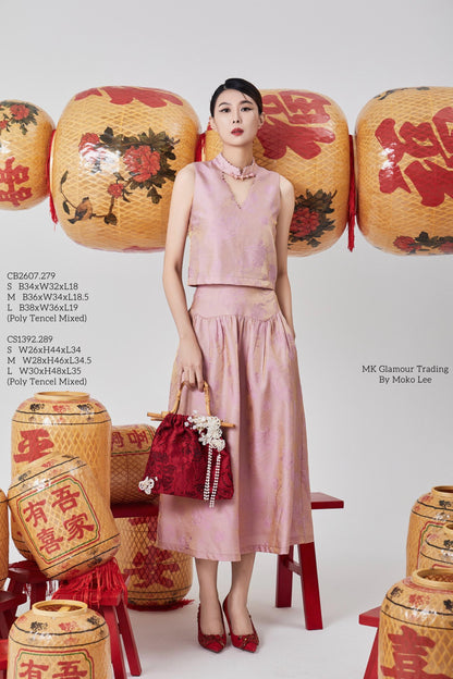 Huan Orient A-line Skirt