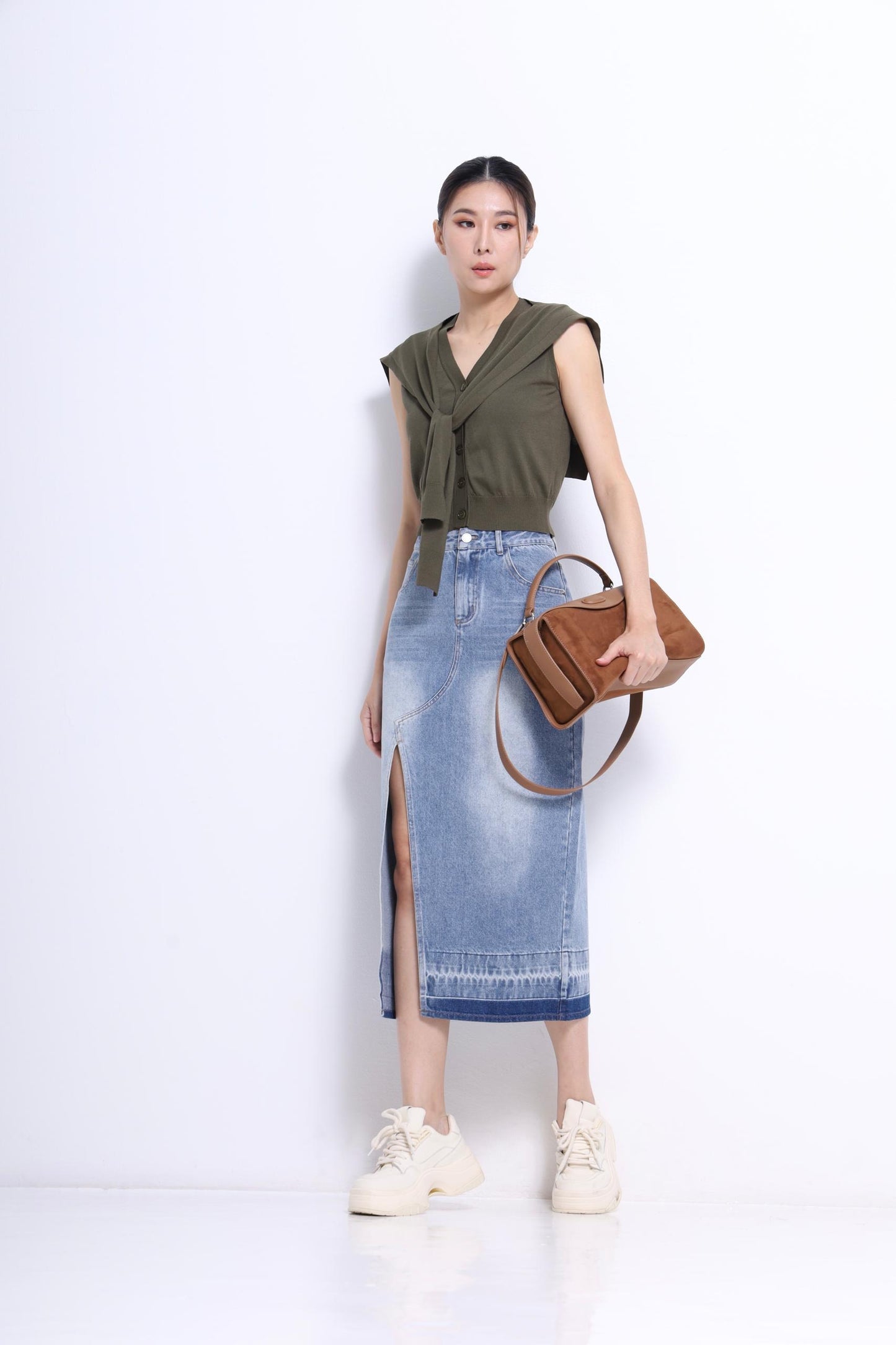 Josie 2 piece V-Neck Knit Vest
