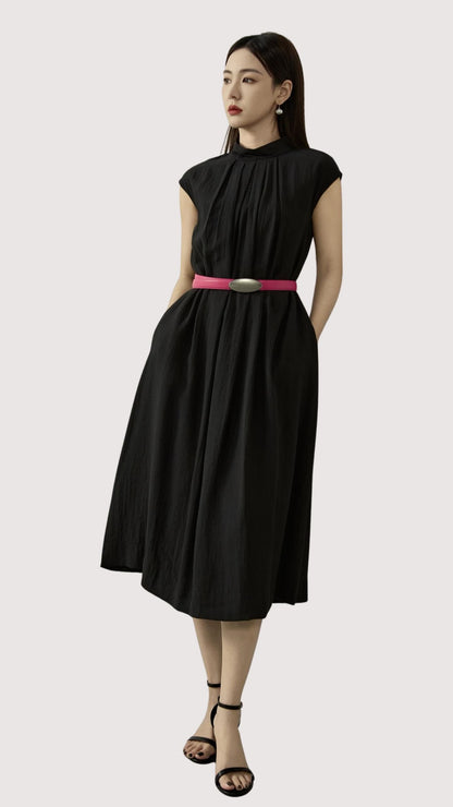 Ziri Round Neck Aline Dress