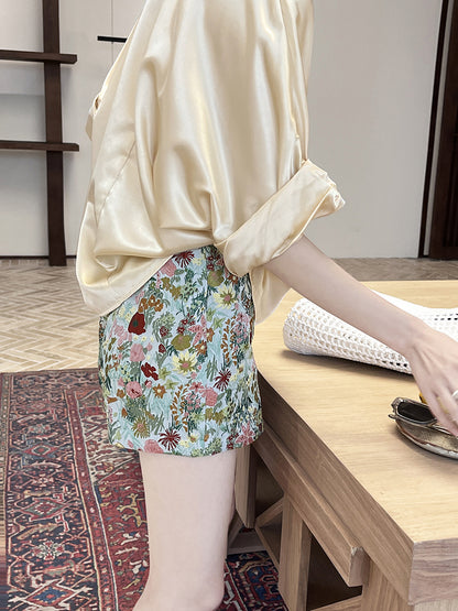 Hoo Oversized Satin Top