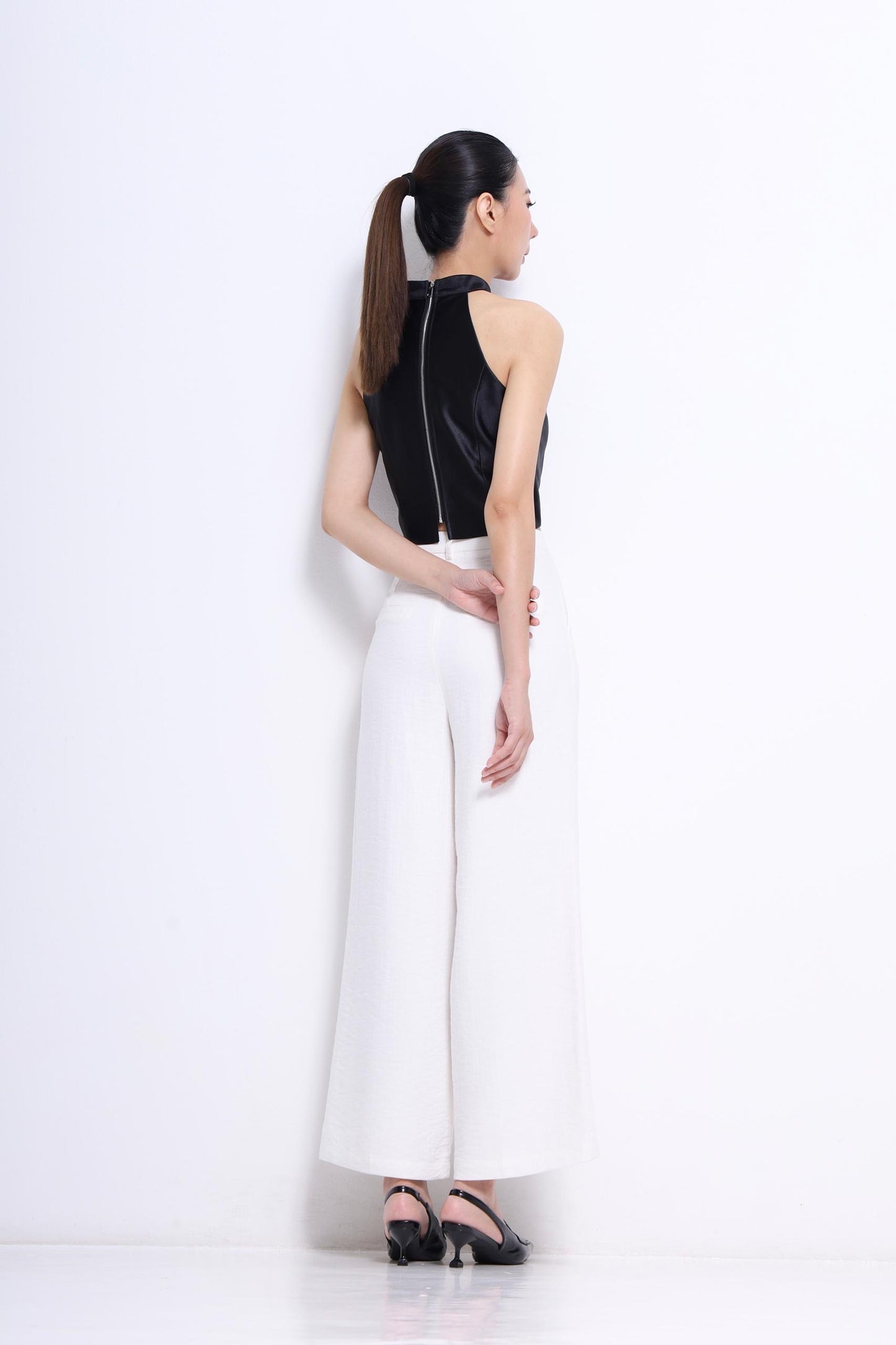 Veronica Linen Wide Legged Pants