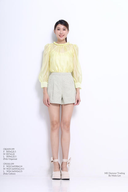 Daisy A-line Shorts