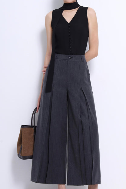 Becca V-Neck Chiffon Blouse