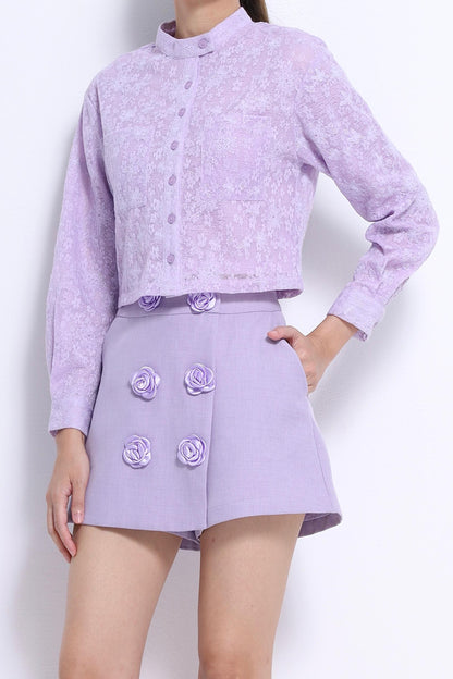 Rosalie Floral A-line Skorts