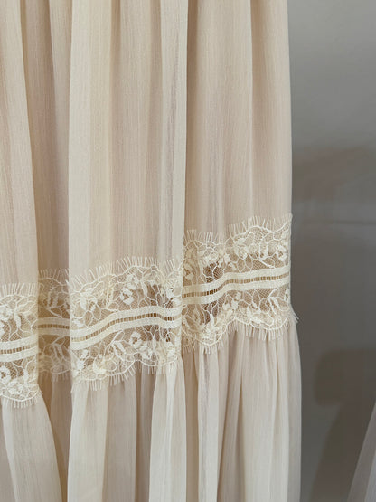 Luna Lace Layered A-line Skirt