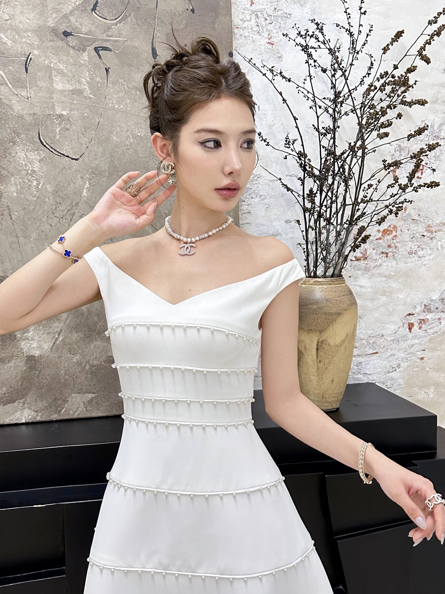 Pearlyn Aline Midi Dress