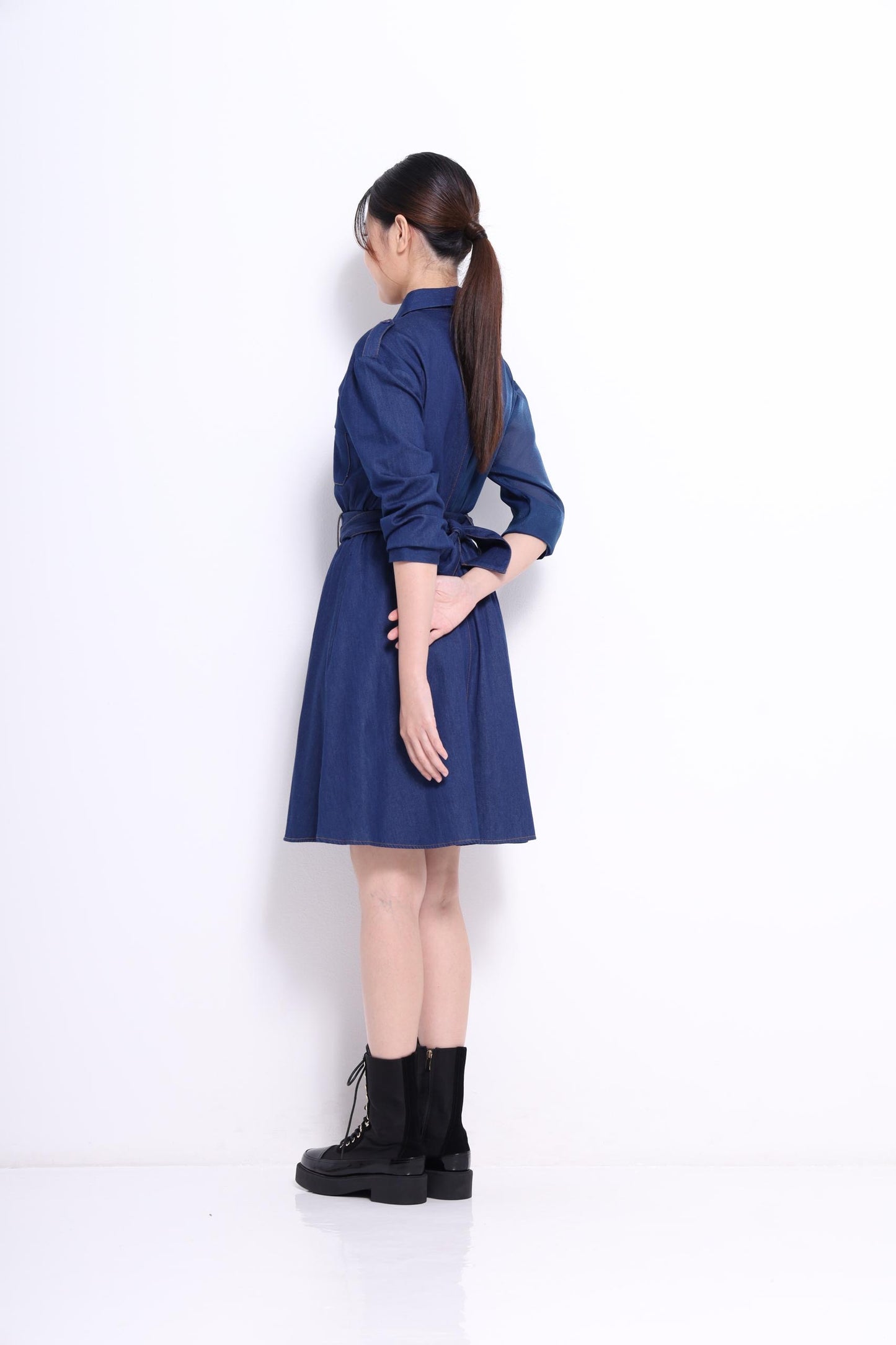 Jeon Denim Shirt Dress