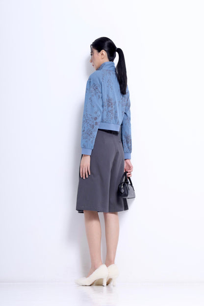 Hera Bermuda Pleated Shorts
