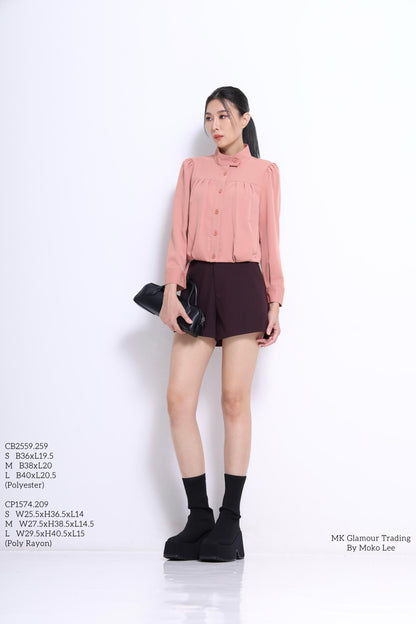 Tasha A-line Tailored Shorts