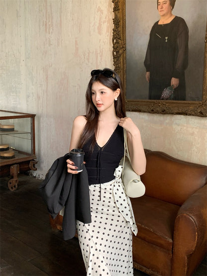 Kylie V-Neck Knit Tank Top