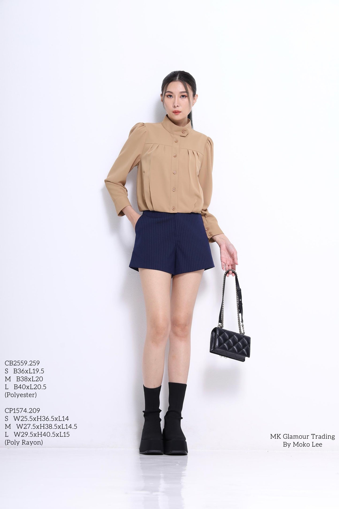 Tasha A-line Tailored Shorts