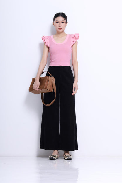 Marianne Ruffles Sleeve Top