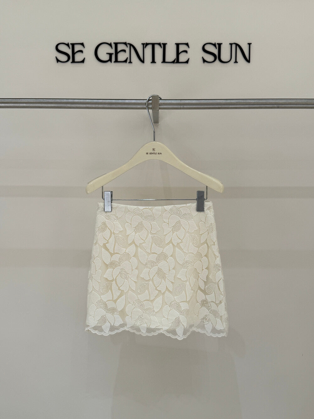 Ariel Sequins Mini Skirt