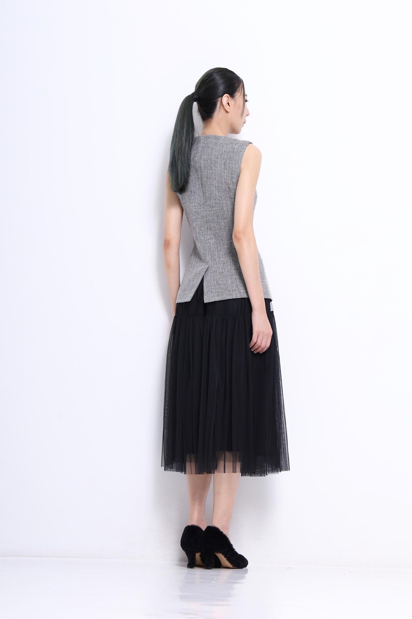 Ellina Flowy Tulle Skirt