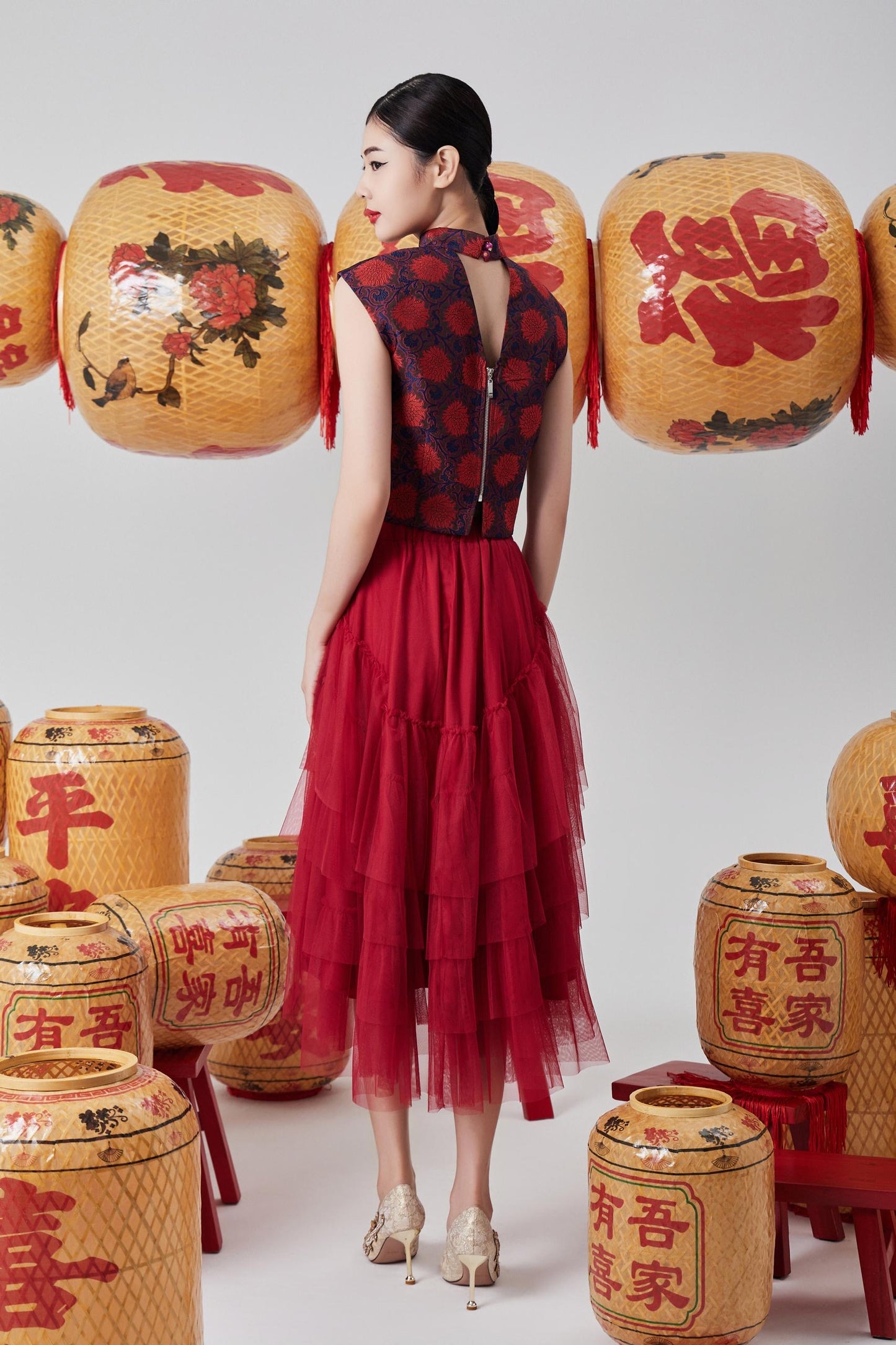 Jue Layered Tulle Skirt