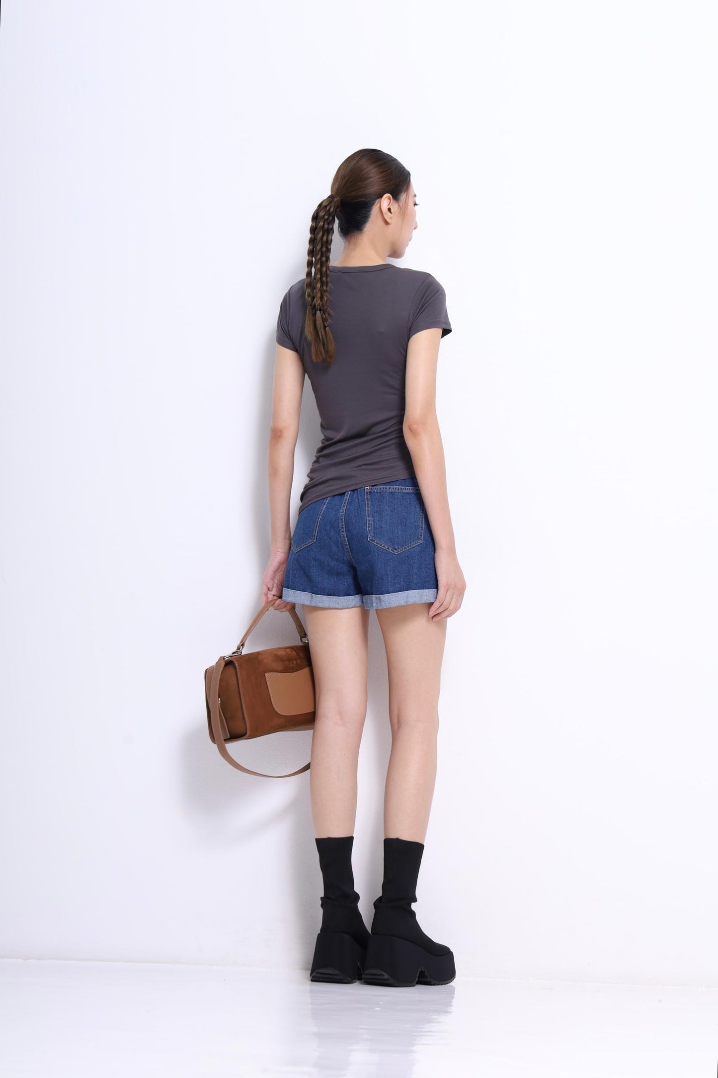 Mindy Washed Denim Aline Jeans