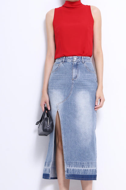 Marie Neck Tie Chiffon Blouse