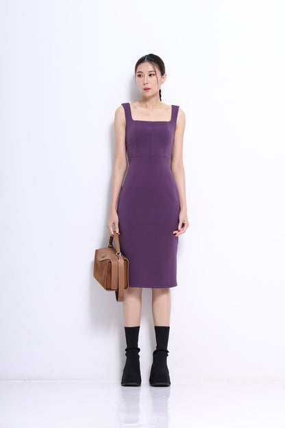 Nora Square Neck Bodycon Dress