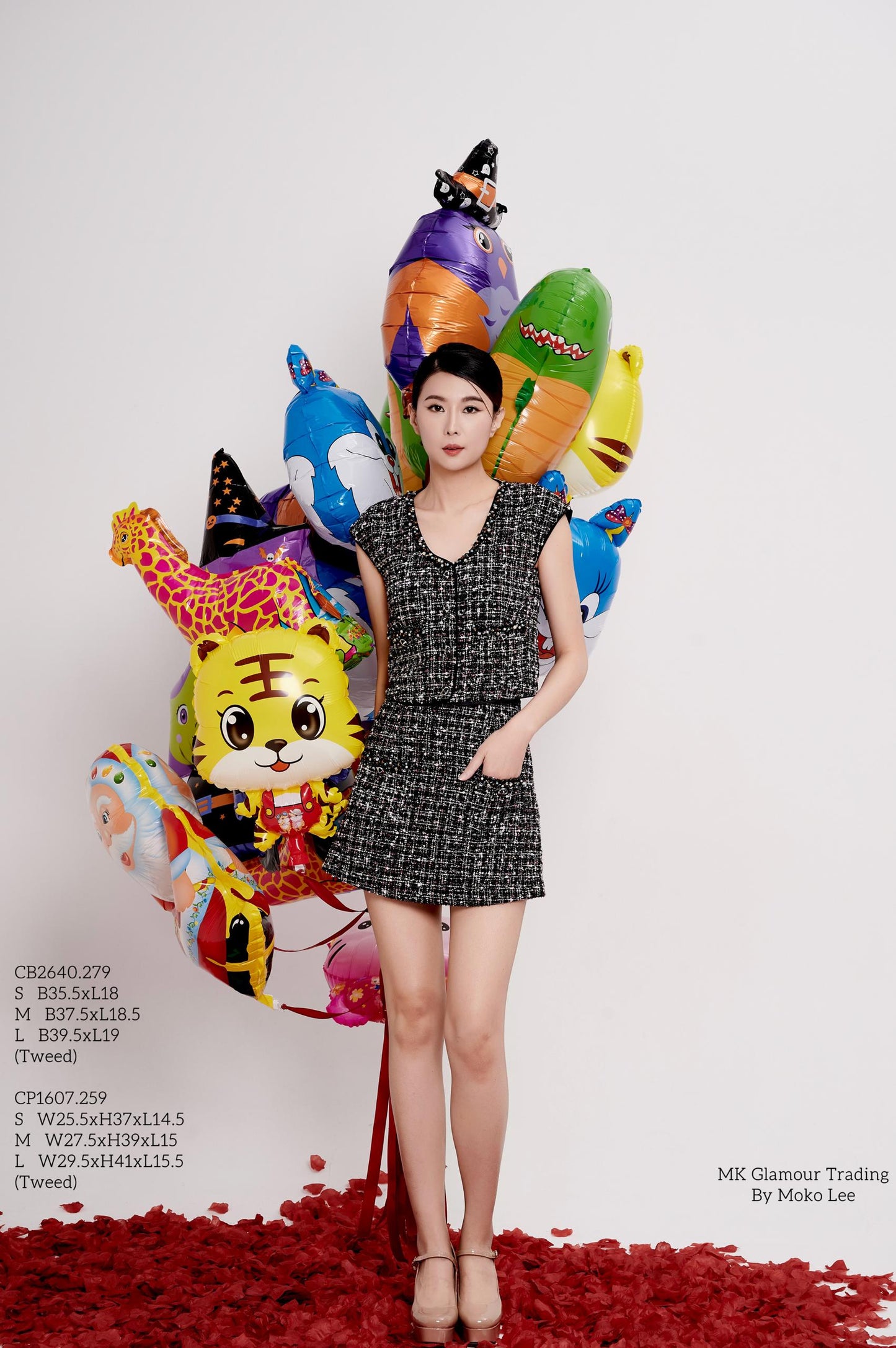 Gabrielle Tweed Vest