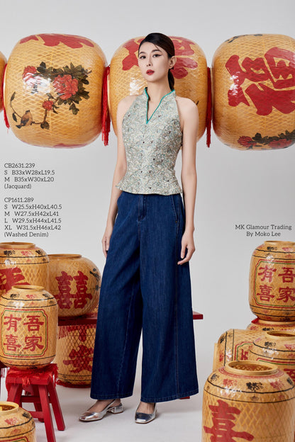 Mandy Wide Legged Denim Jeans