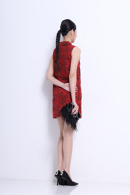 Xin Bow Babydoll Dress