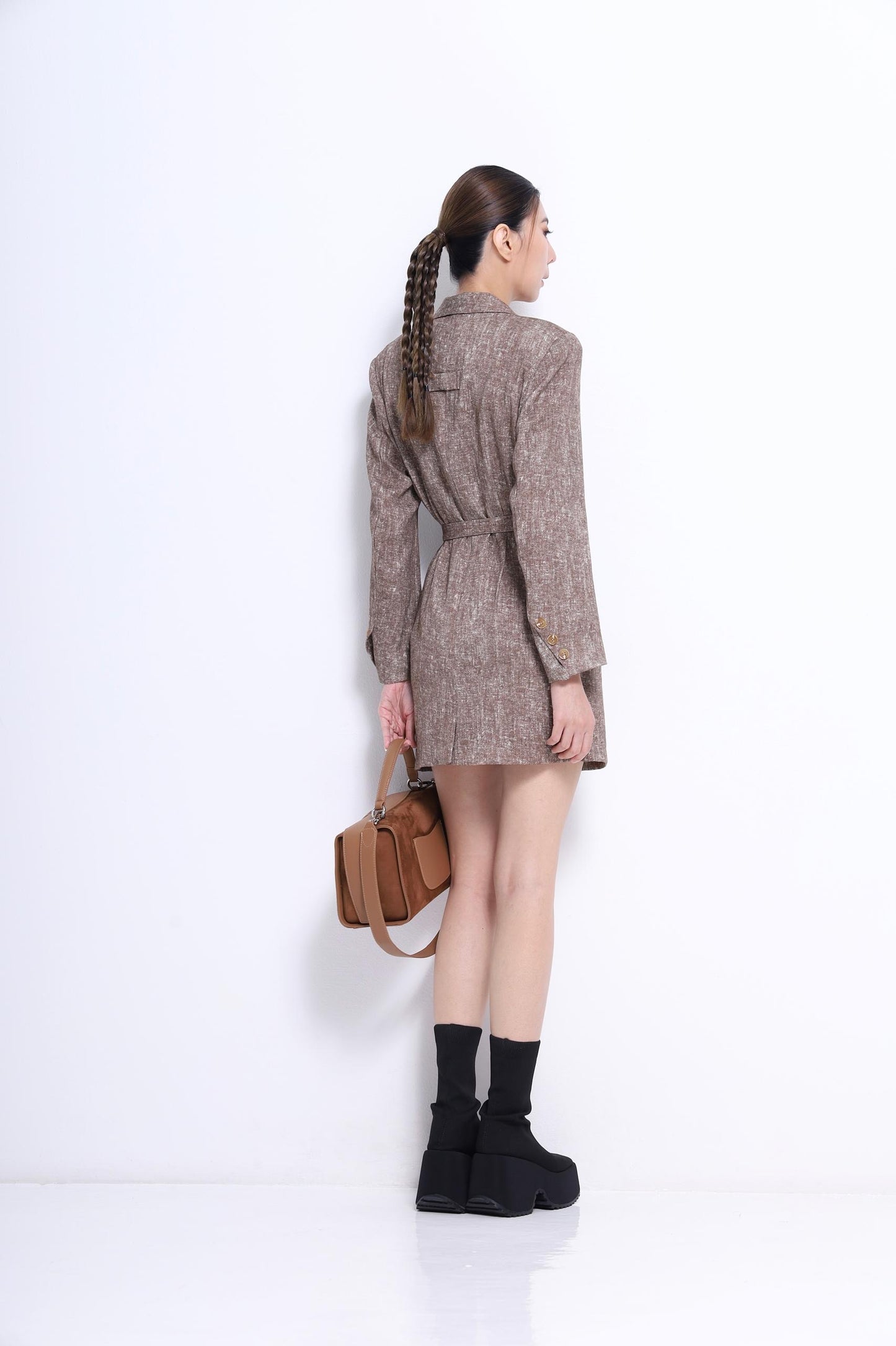 Helen Oversized Linen Jacket
