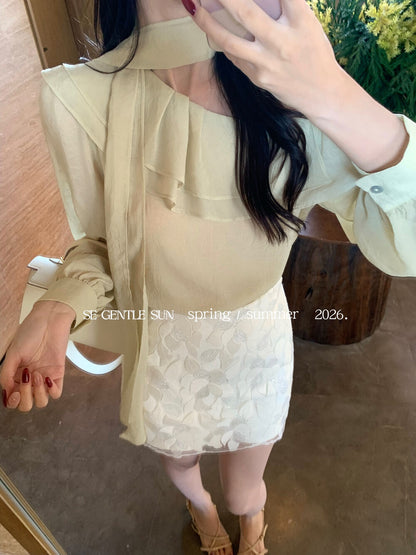 Ariel Sequins Mini Skirt