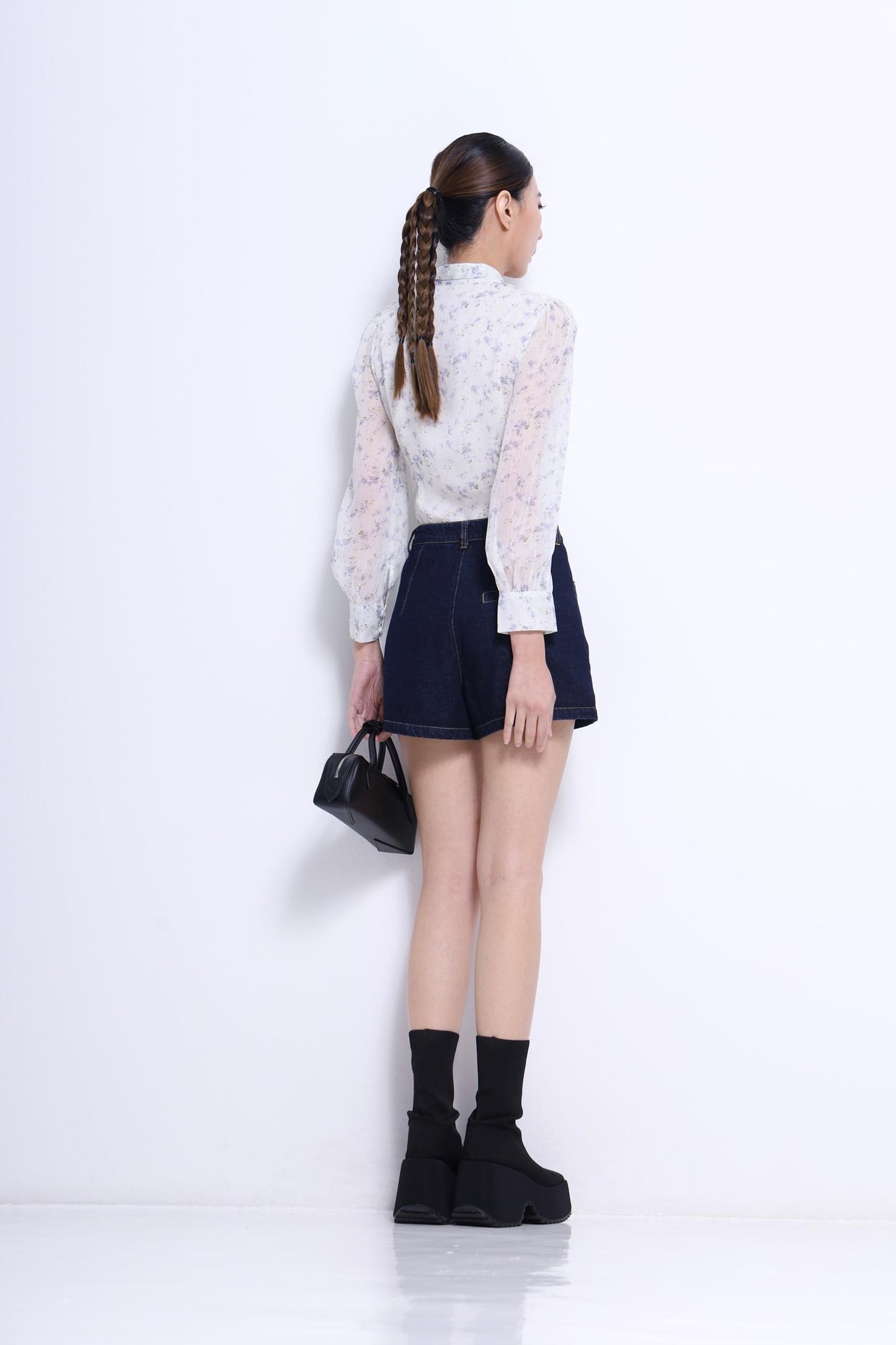 Maro Lavalliere Chiffon Blouse