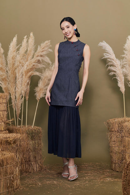 Ling Orient Mandarin Chiffon Qipao